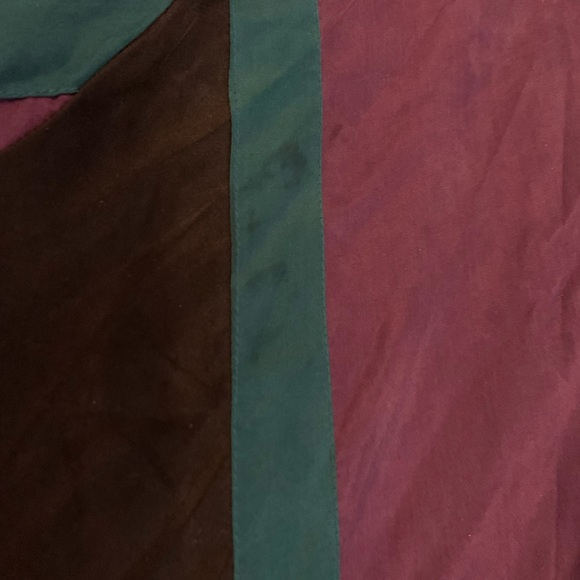 Vintage 90’s Silk Express Colorblock Tracksuit Set Oversized/Baggy NPT - Picture 14 of 16